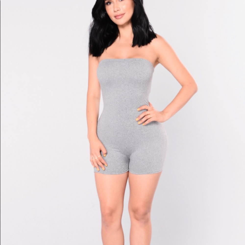 tube top romper